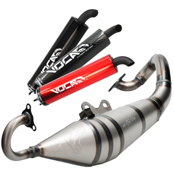Voca Racing Sabotage V2 50/70cc + äänenvaimennin (useita eri värejä), Yamaha Aerox/Jog/Neo´s 2T