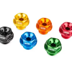Stage6 öljyntäyttökorkki M16x2.0mm, Minarelli AM6 (useita eri värejä)
