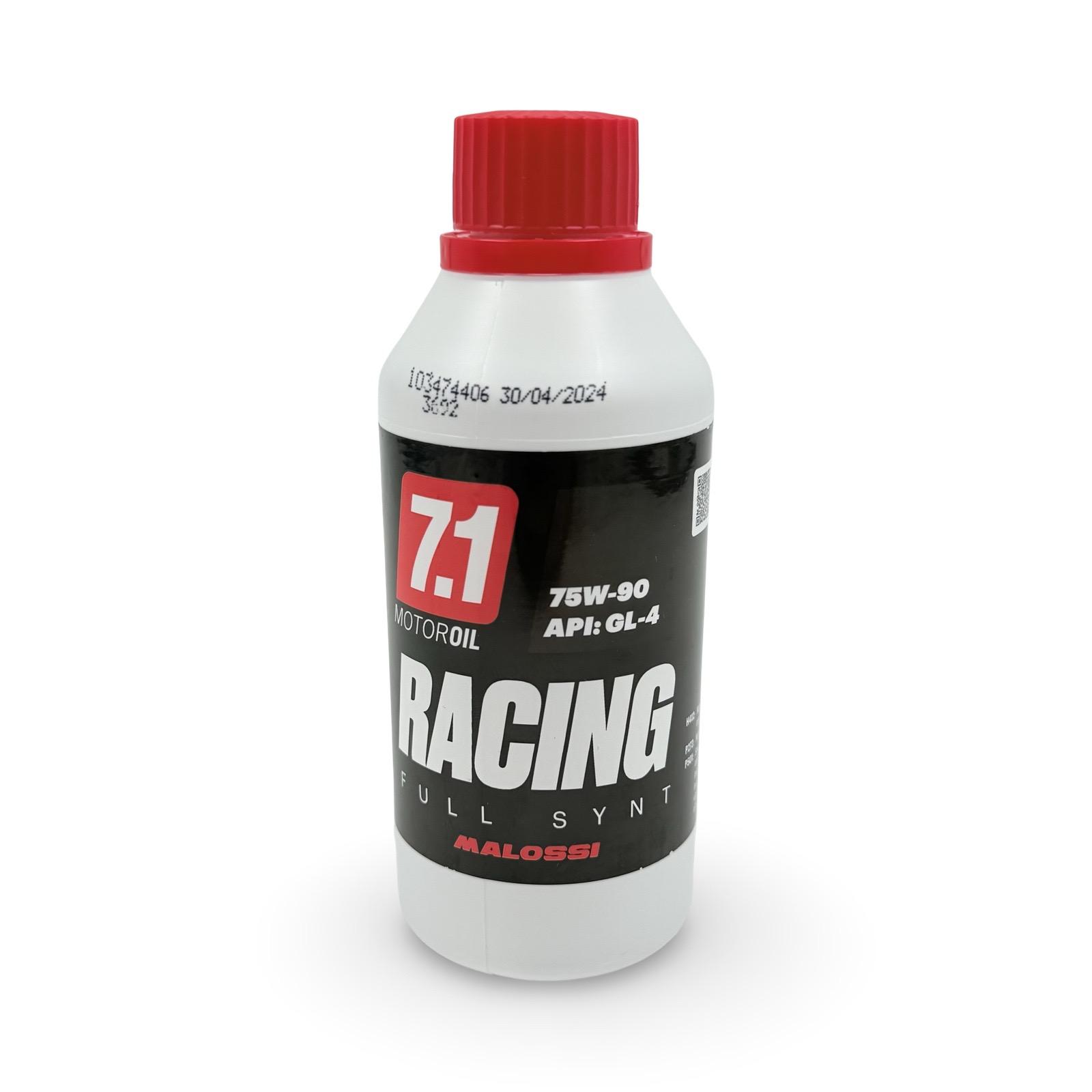 Malossi Racing 7.1 peräöljy 75W-90 250ml - Kuva 1