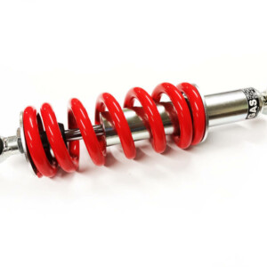 TNT Racing iskunvaimennin punainen 290mm, Derbi Senda R X-Race/X-Treme 00-10