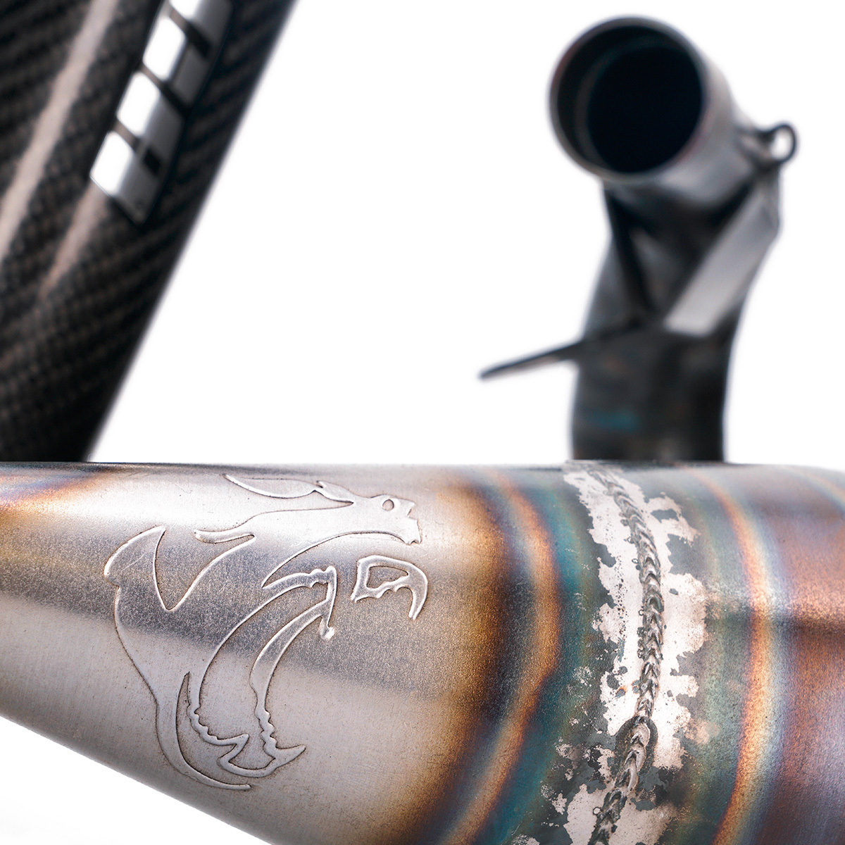 Voca Racing Cross Carbon 80/90cc + äänenvaimennin, Rieju MRT - Kuva 4