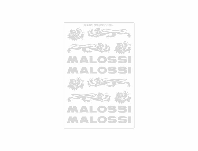 Malossi tarra-arkki hopea 11,5x16,8cm - Kuva 2