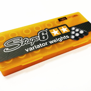 Stage6 variaattorin rullasarja Ø15x12mm 3,0g-6,5g