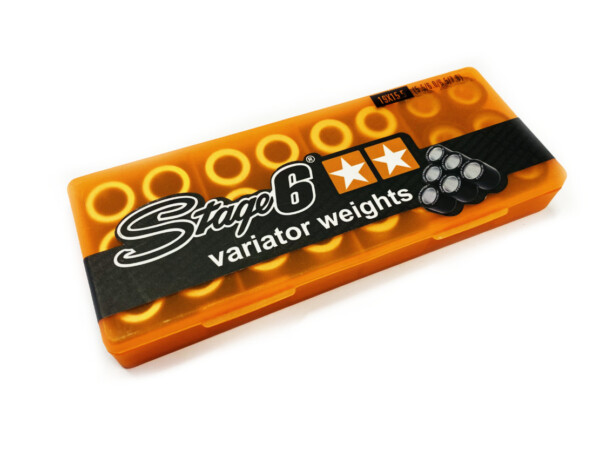Stage6 variaattorin rullasarja Ø19x15,5mm 2,5g-9,5g