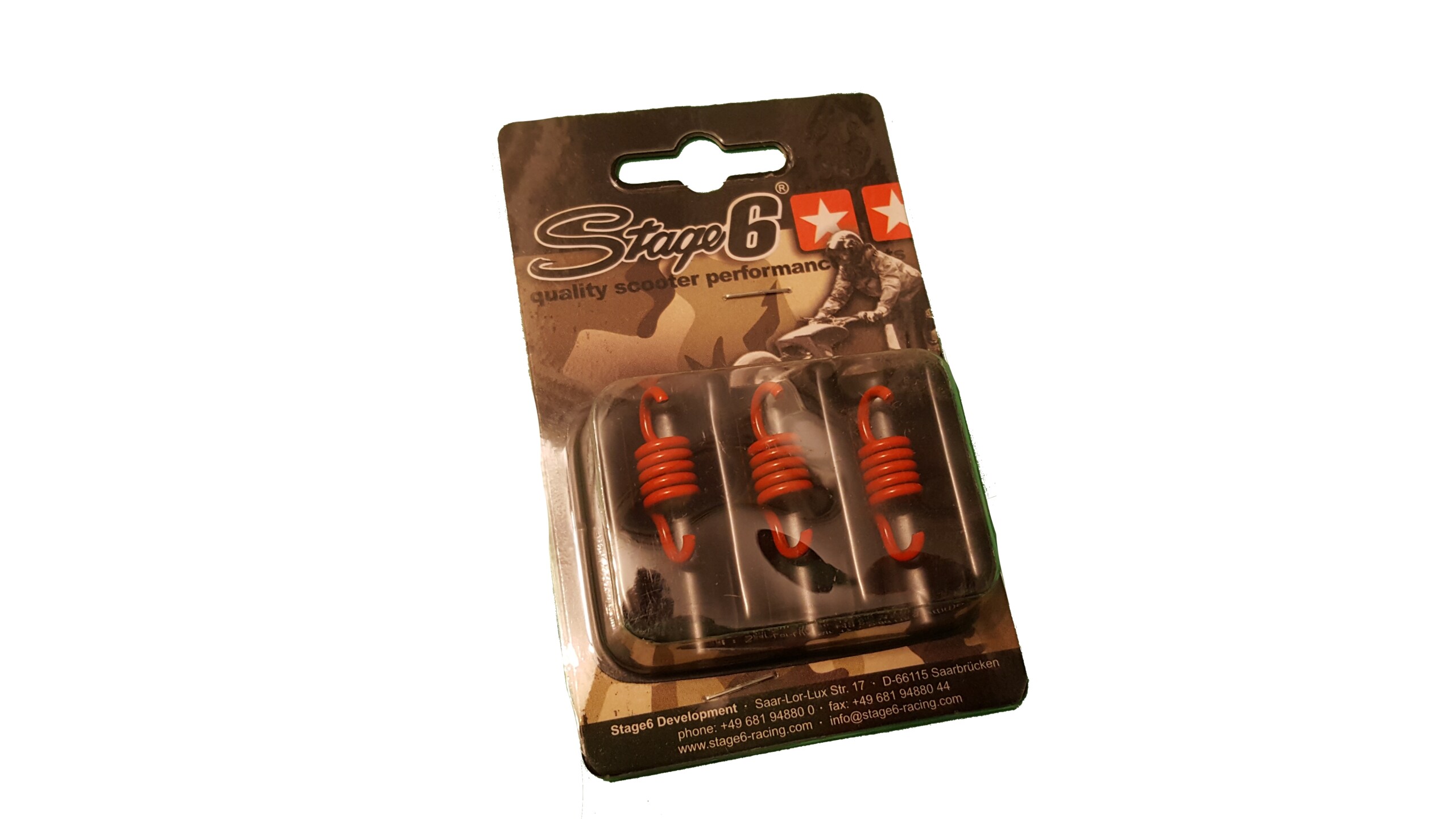Stage6 Torque Control MK2 kytkinjouset Medium, Aprilia/Peugeot/Piaggio/Yamaha skootterit - Kuva 1