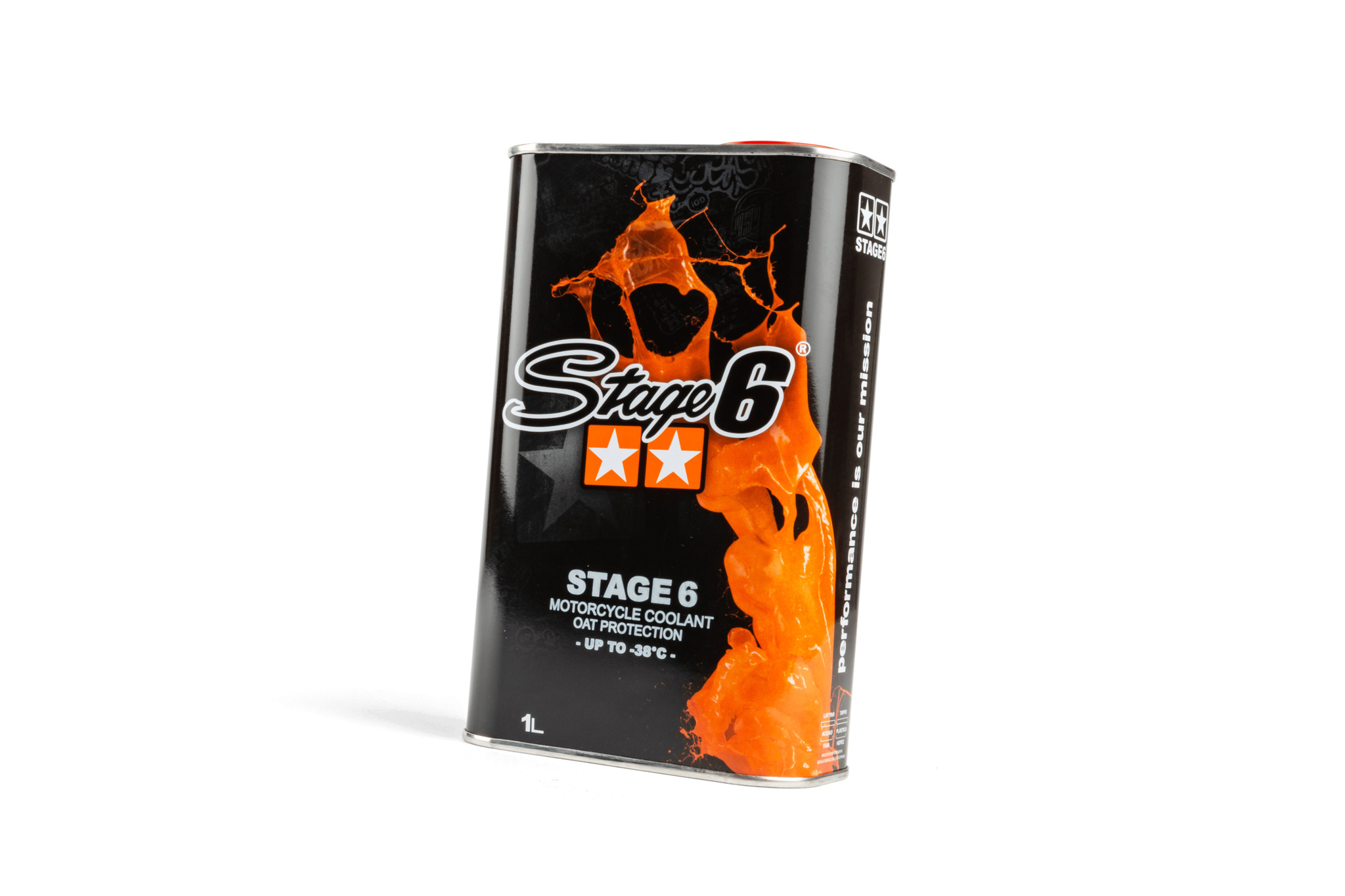 Stage6 jäähdytysneste -38°C  1L, oranssi - Kuva 1
