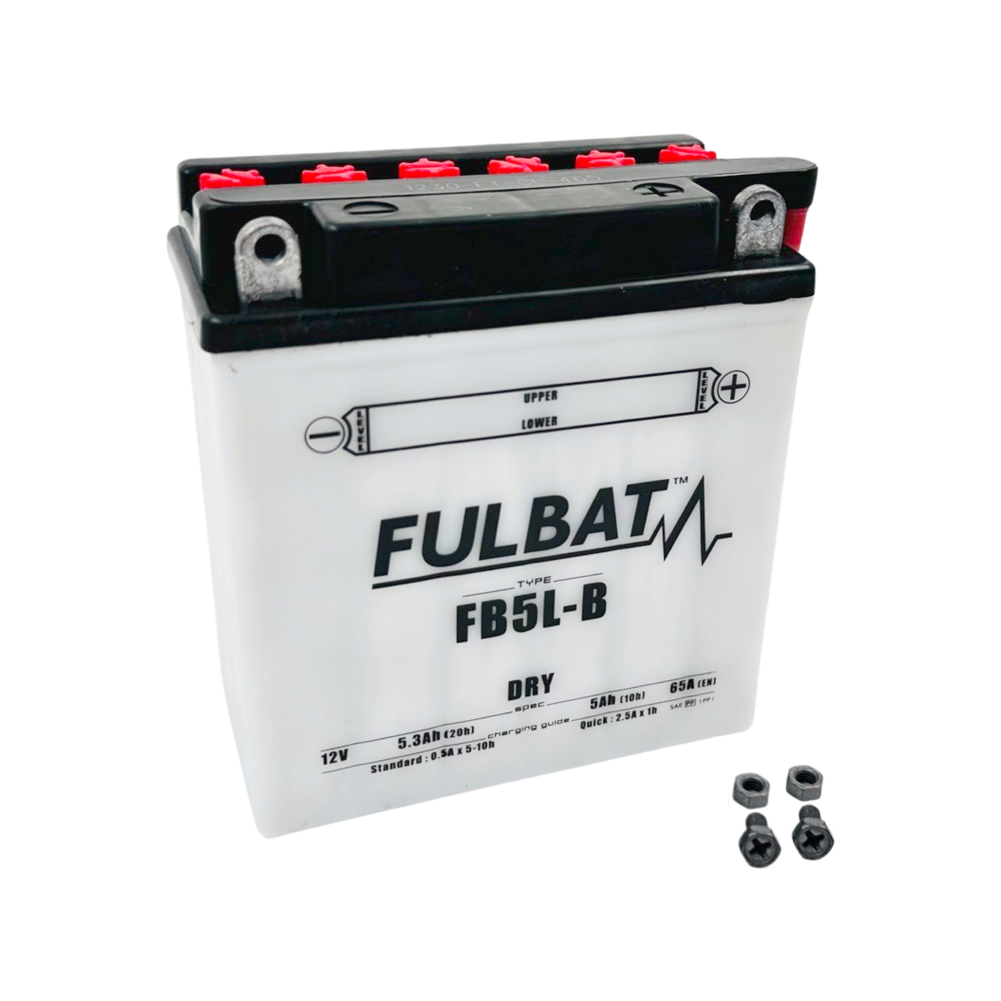 Fulbat akku FB5L-B 12V 5Ah  120x60x130mm (sisältää happopatruunan) - Kuva 1