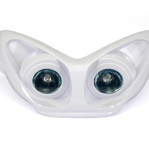 TNT Halogen etuvalo, valkoinen, Yamaha Aerox ๏ผ-12