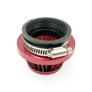 Mini vapaavirtaus ilmansuodatin 42-54mm, punainen - Kuva 3
