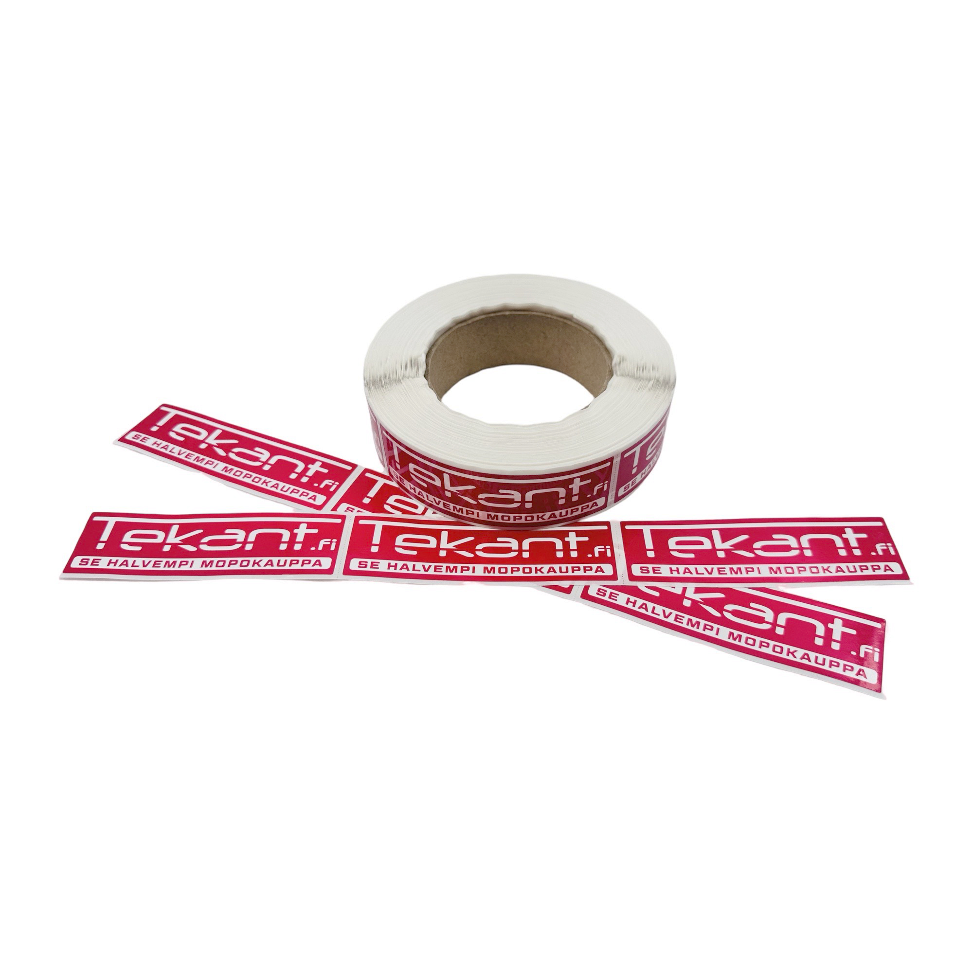 Tekant.fi 1.0 tarra, Candy Red 10cm x 3cm 2024 - Kuva 3