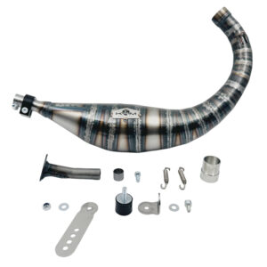 KRM alakauttainen tehopakoputki 90/100cc, Minarelli AM6