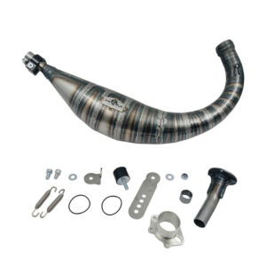 KRM alakauttainen tehopakoputki 90/100cc, Derbi Senda