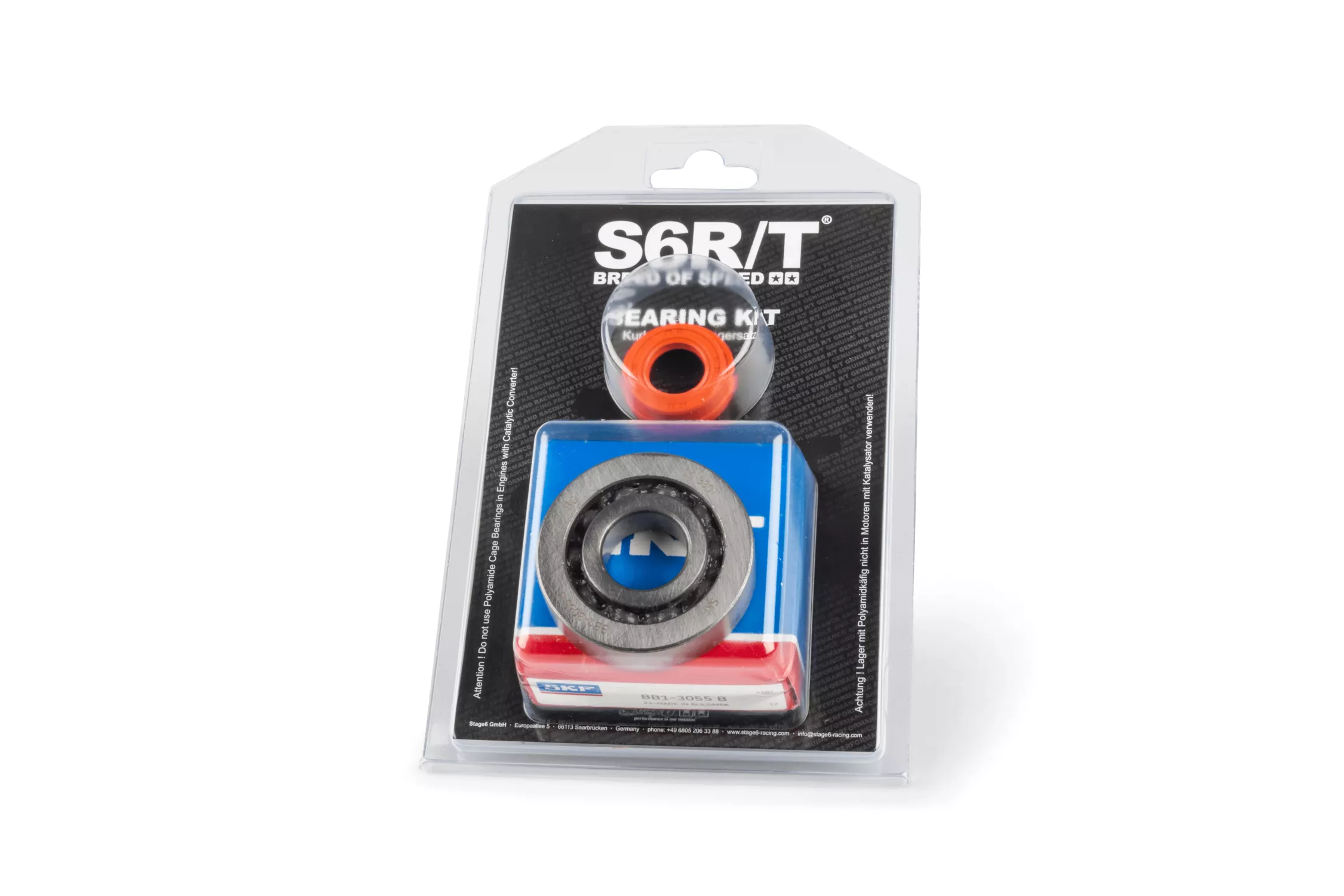 Stage6 R/T SKF runkolaakerisarja C4, Peugeot Speedfight 1/2 <-03 (pysty) - Kuva 1