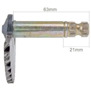 Käynnistyspolkimen akseli 63/21mm, GY6 139QMB