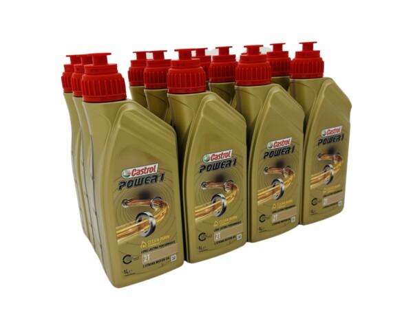 Castrol Power 1 2T-öljy 1L 12kpl säästöpakkaus