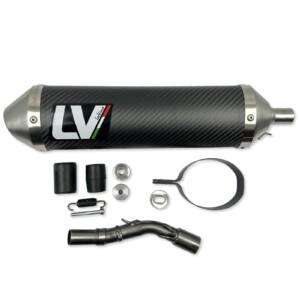 Leovince X-Fight äänenvaimennin, carbon, Beta RR E5 23->