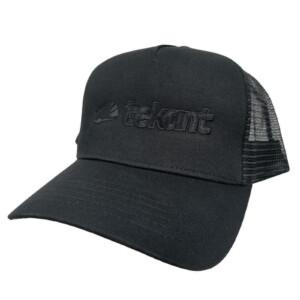 Tekant 2.0 Trucker All Black lippalakki, musta logo