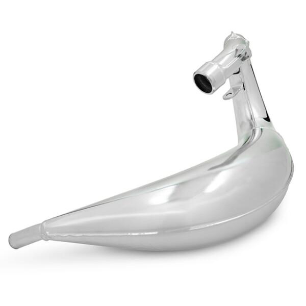 Voca Cross Chromed 50/70cc tehopakoputki + äänenvaimennin, Fantic XE/XM 50 21-＞
