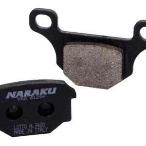 Naraku jarrupalat (FT3074), Aprilia/Derbi Senda/Gilera 11->, CPI/Keeway/Peugeot