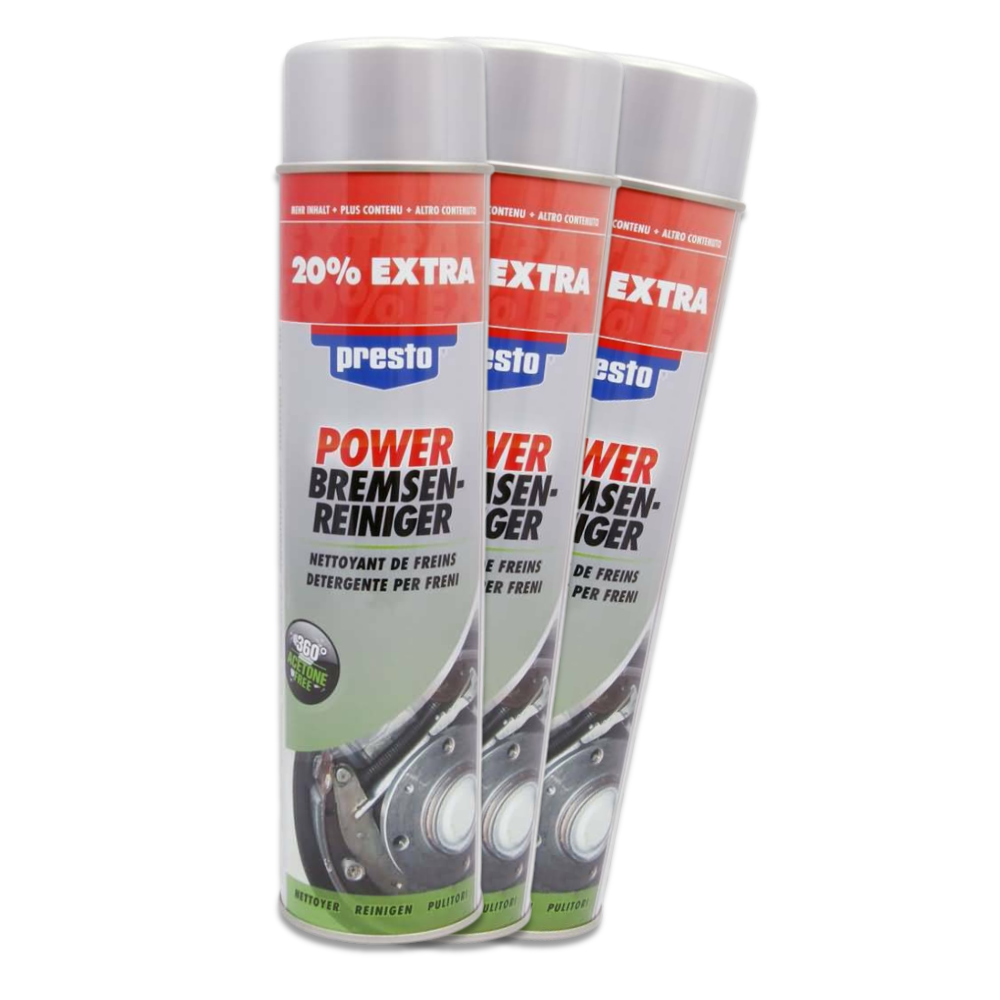 Presto Brake Cleaner jarrujenpuhdistusaine Mega Pack - Kuva 1