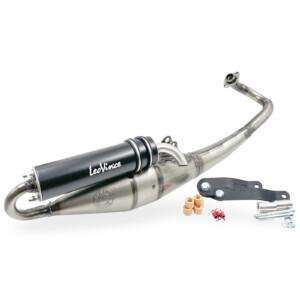 Leovince Handmade TT Black edition pakoputki, Aprilia/Piaggio/Gilera skootterit 2T
