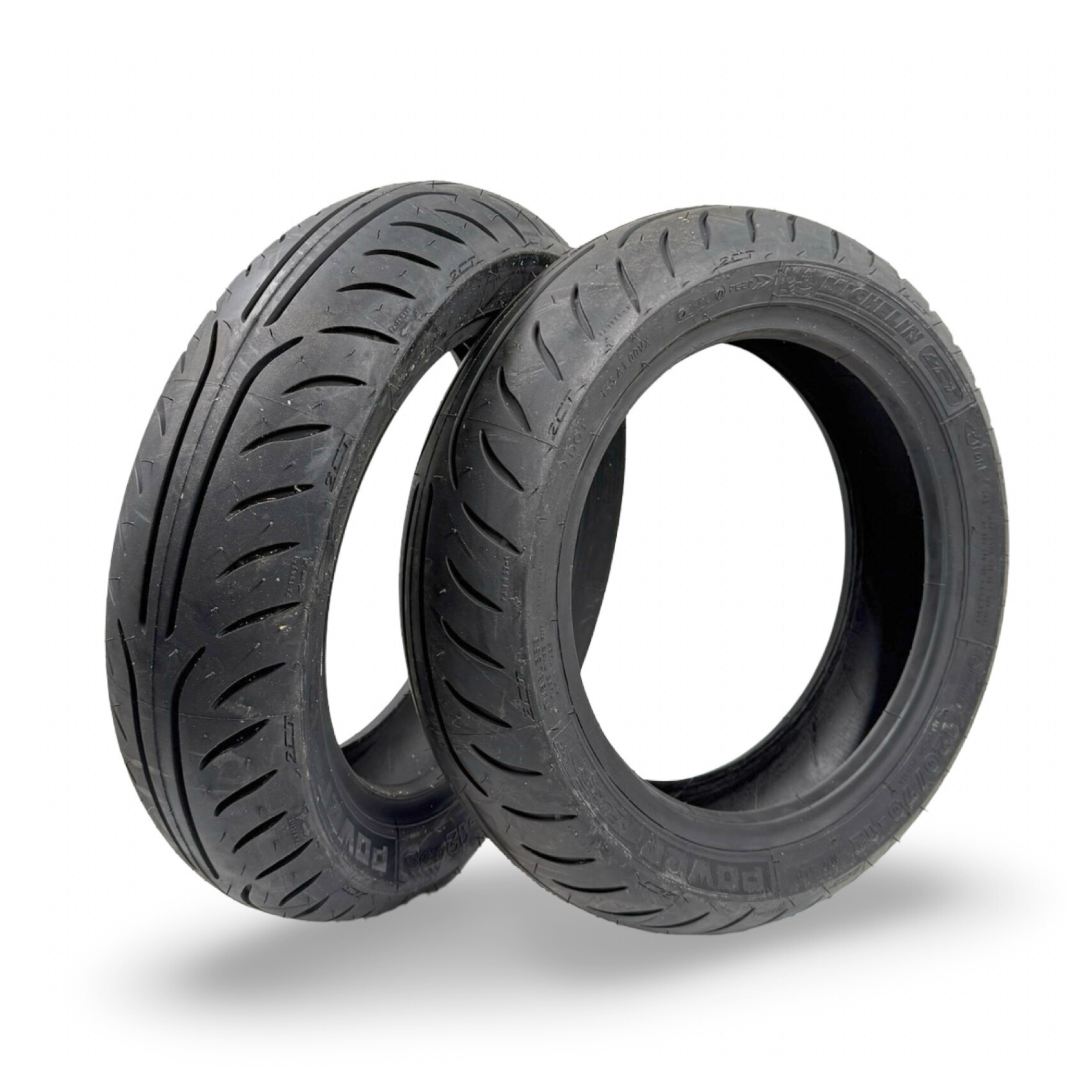 Michelin Power Pure SC rengaspaketti 120/70-12 + 130/70-12 - Kuva 1