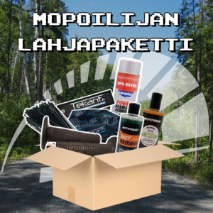 Mopoilijan lahjapaketti