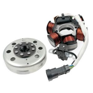 Staattori + vauhtipyörä, Aprilia/Piaggio/Gilera skootterit 2T