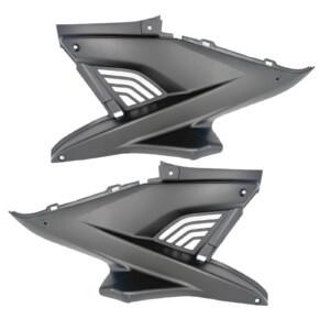 TNT z-katteet, mattamusta, Yamaha Aerox <-12