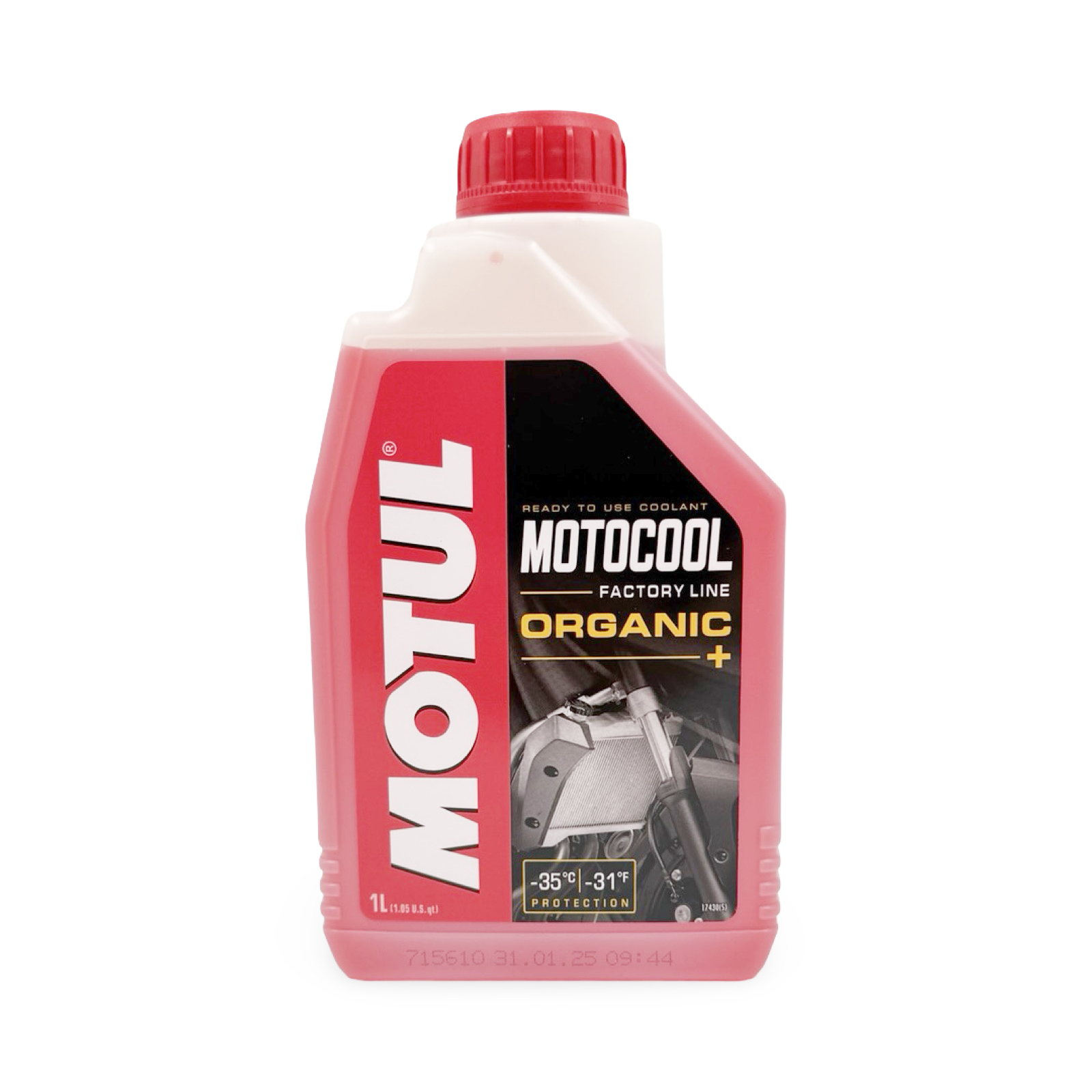 Motul Motocool jäähdytysneste -35°C  1L, punainen - Kuva 1