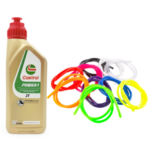 Bensaletku + Castrol Power 1 2T-öljy