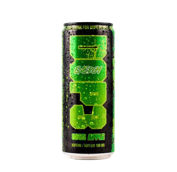 24x DOP3 Energy Drink Sour Apple 330ml