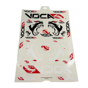 Voca Racing Beast tarrasarja 57,5cm x 38cm, musta/valko/puna