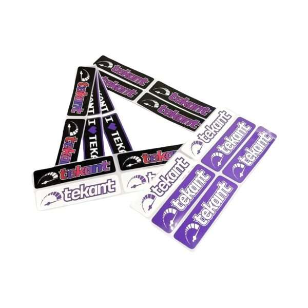 Tekant 2.0 ALL PURPLE tarrasarja 20 tarraa, 10cm x 3cm