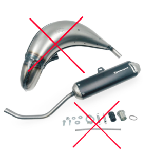 Tecnigas E-Nox EVO äänenvaimennin, Derbi Senda/Aprilia/Gilera, OUTLET