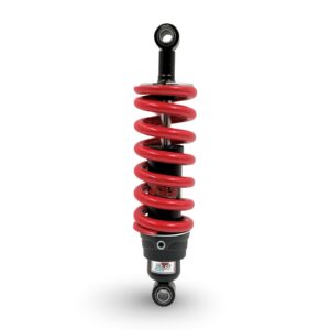 YSS Hybrid Mono iskunvaimennin 290mm, punainen, Derbi Senda