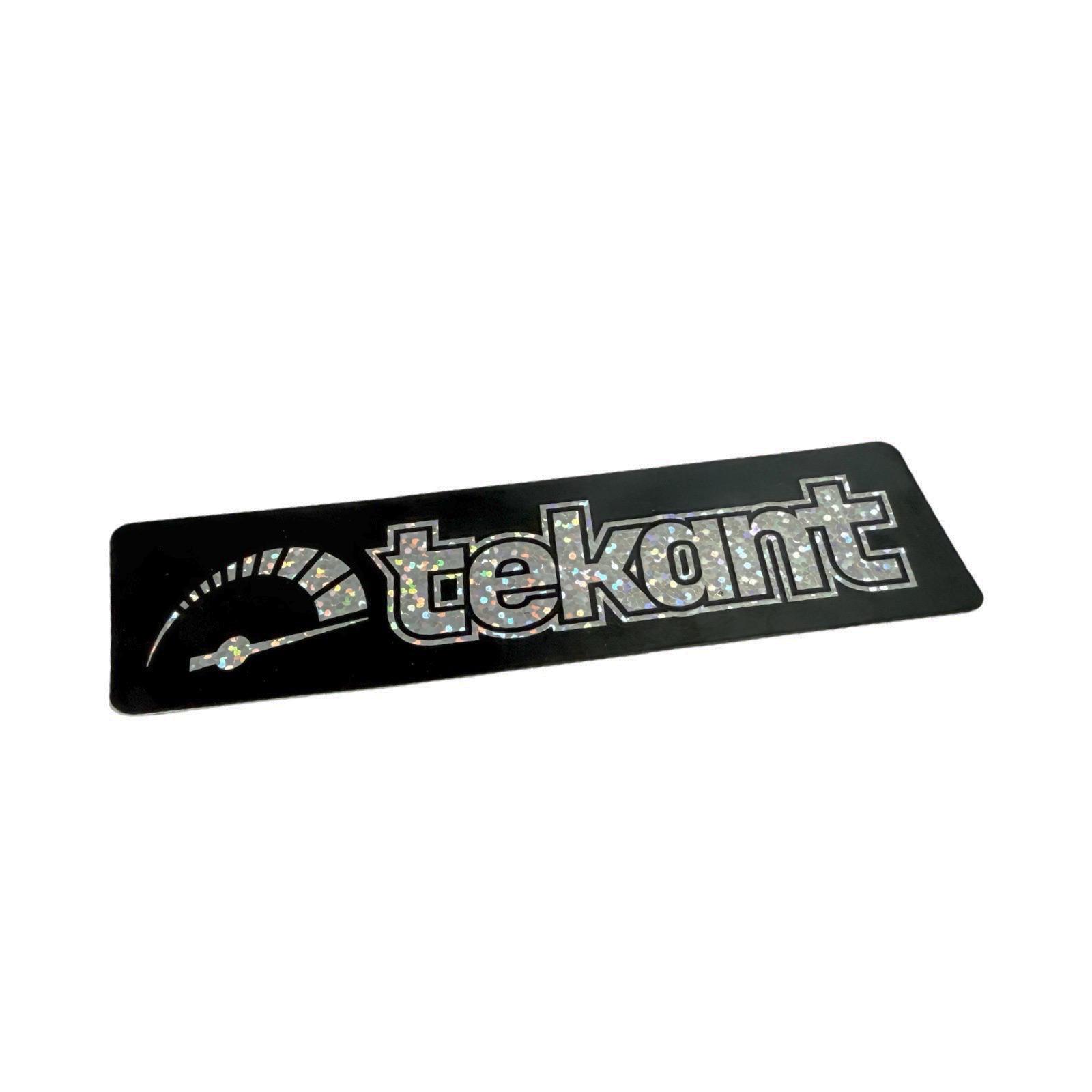 Tekant 2.0 tarra, musta/glitter 12,9cm x 3,6cm - Kuva 2