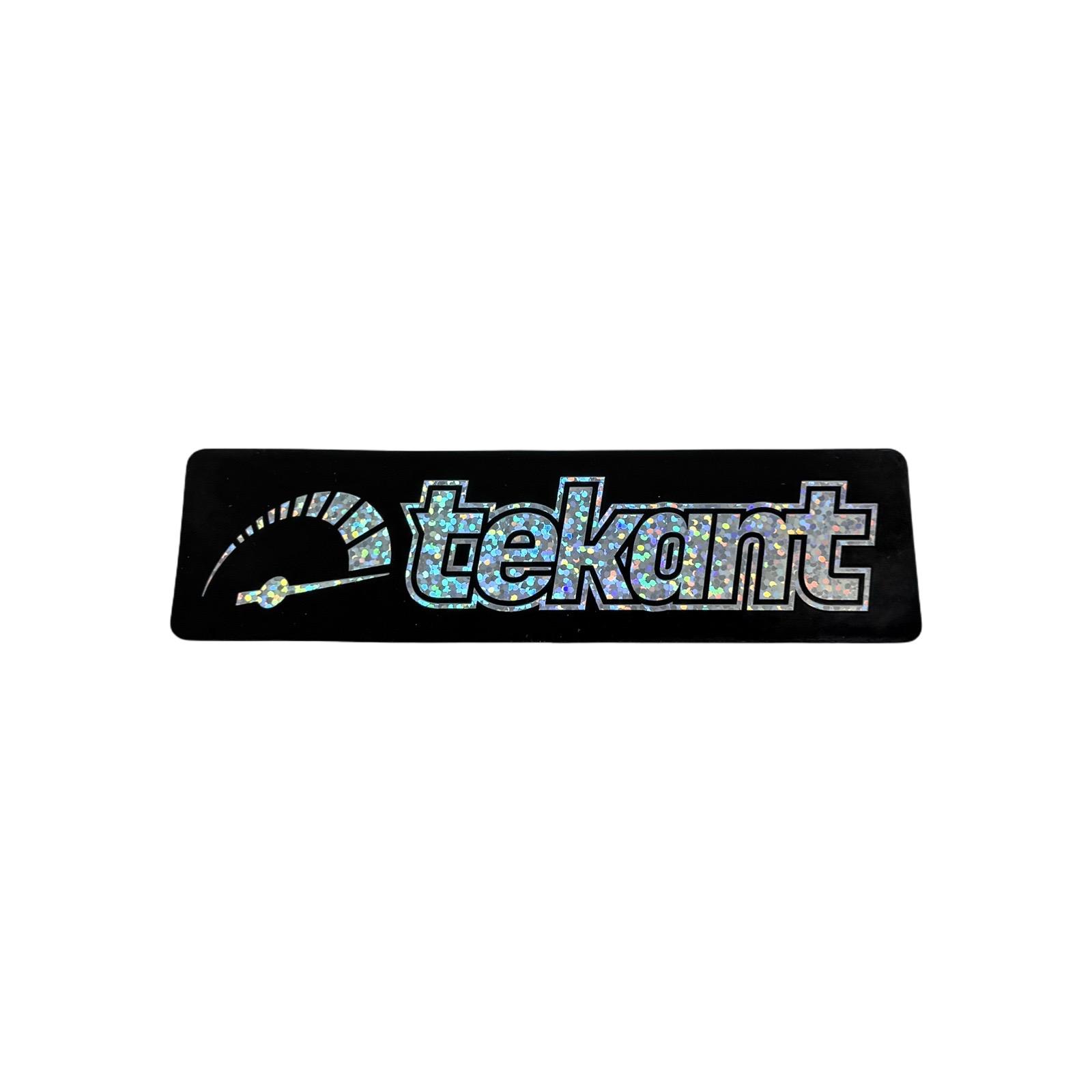 Tekant 2.0 tarra, musta/glitter 12,9cm x 3,6cm - Kuva 3