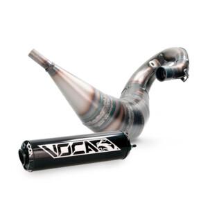 Voca Cross Rookie 50/70cc tehopakoputki, musta, Rieju MRT <-17