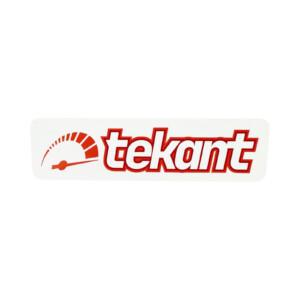 Tekant.fi tarra valko/punainen