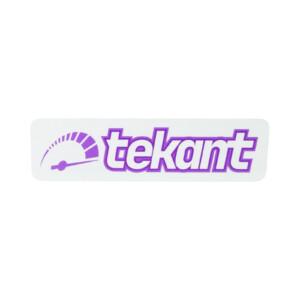 Tekant.fi tarra valko/violetti