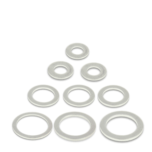 Tiivisteprikka, alumiini (useita eri kokoja)