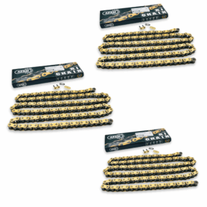 Afam vahvistetut ketjut 420, kultainen, (useita eri pituuksia)