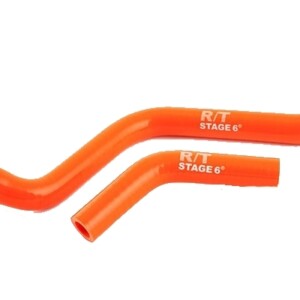 Stage6 R/T jäähdyttäjänletkut, oranssi, Derbi Senda 06->