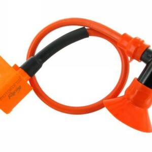 Motoforce Racing 2-napainen suurteho sytytyspuola + 90° tulpanhattu