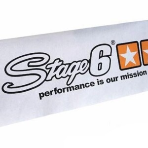 Stage6 banderolli 70 x 200cm, valkoinen