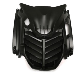 Etukatteen ritiläkate musta, Yamaha Aerox <-12