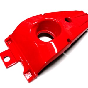 Ducktail, punainen, Yamaha Aerox <-12