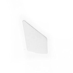 Etukatteen pieni tarra (oikea, valkoinen), Aprilia RX/SX 18->