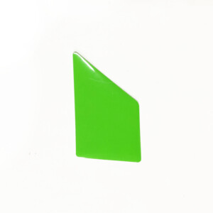 Etukatteen pieni tarra (oikea, vihreä), Aprilia RX/SX 18->